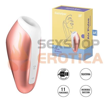 Love Brezze Succionador de clitoris con carga USB